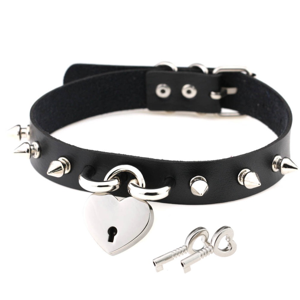 Goth Punk Spike Choker - Punk Mũi Nhọn Vòng Cổ Choker