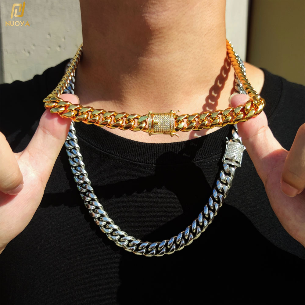 Cuban Link Chain 12Mm - 6-12Mm Hip Hop Chain Cuba Iced