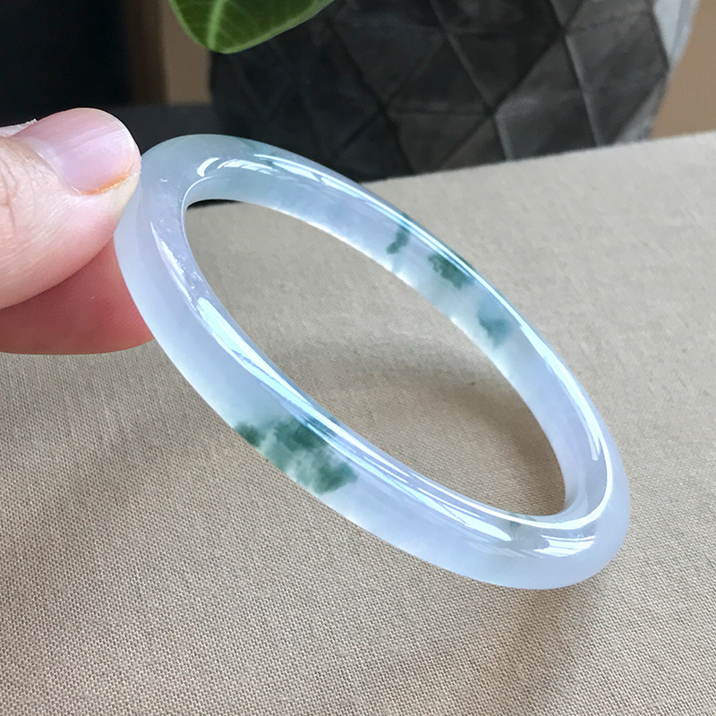 Rings - Old Mine Jadeite Bracelet, Round ,