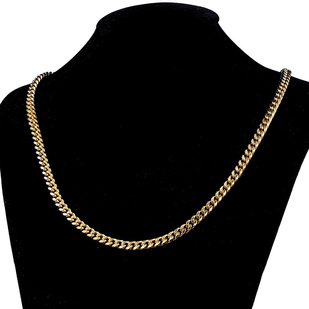 TOPGRILLZ Thép Không Gỉ Màu Và - đánh giá và giá Cuban Link Chain 12Mm