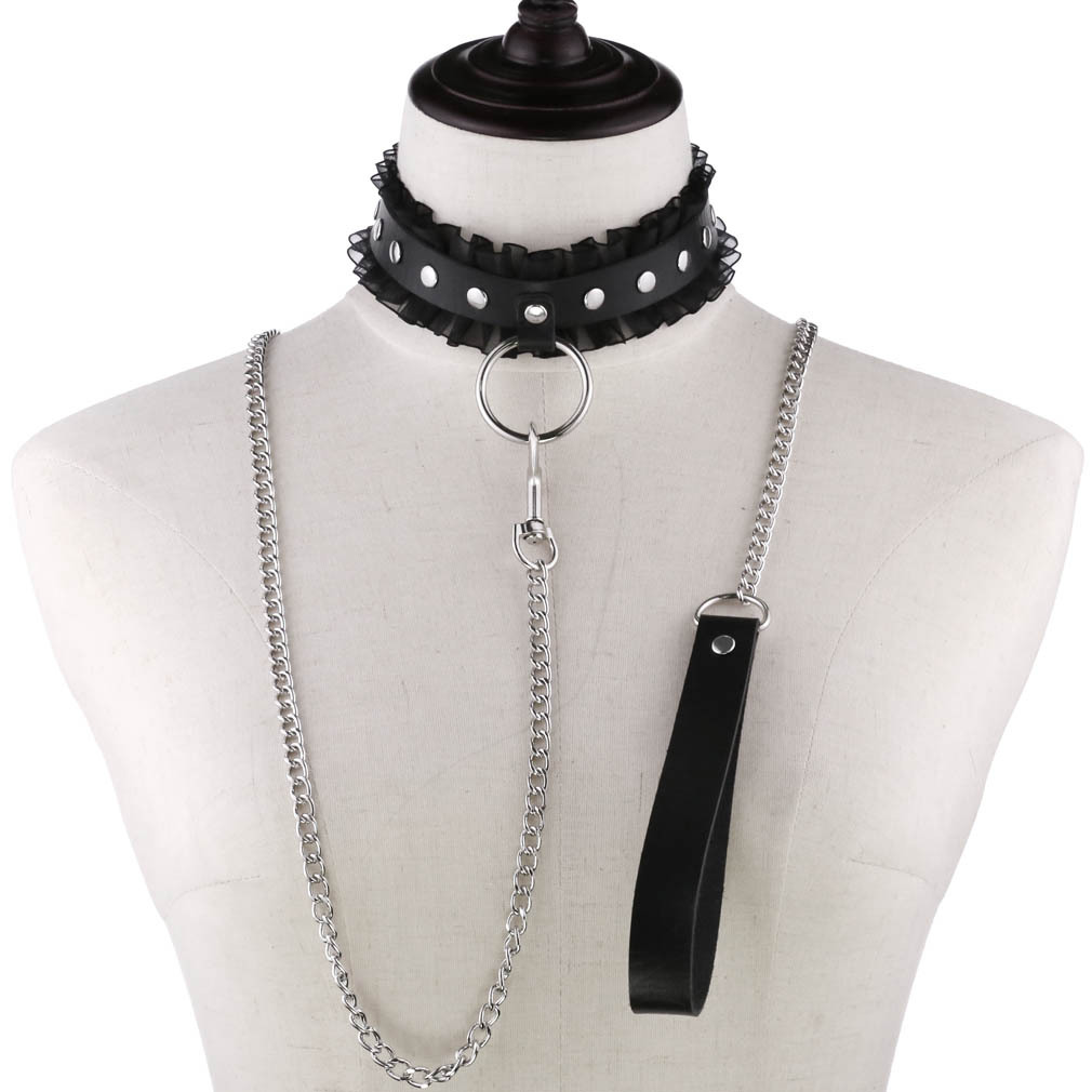 Ren Gai Choker Punk Cổ Áo Nam  - đánh giá và giá Goth Punk Spike Choker