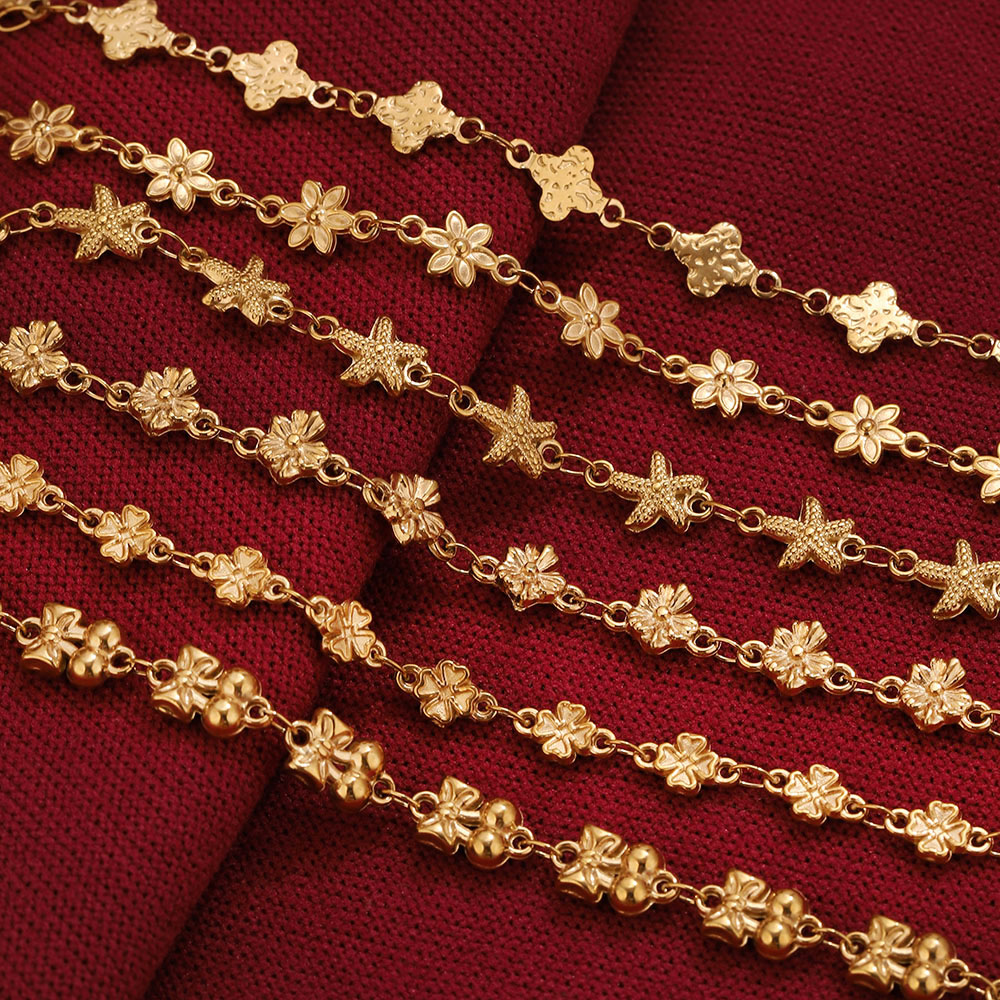 1Meter Stainless Steel Flower  - đánh giá và giá Body Jewelry