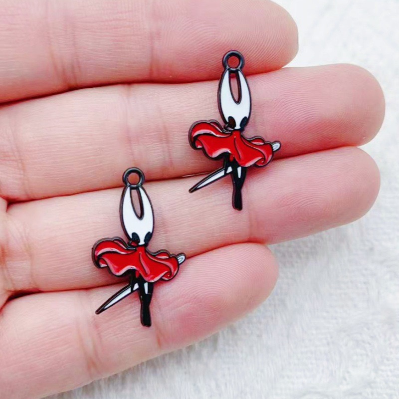 10pcs alloy drip oil cartoon a - đánh giá và giá Earrings