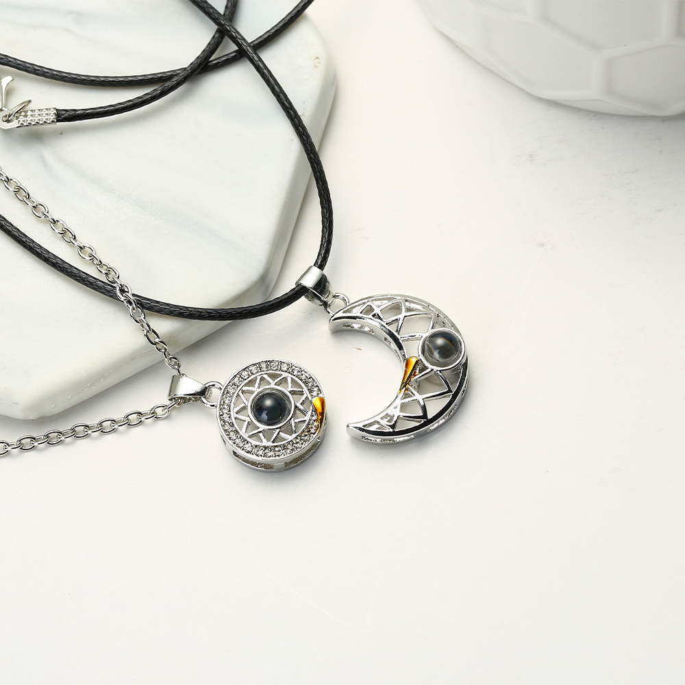 Thời Trang Cặp Đôi Kết Hợp Vòn - đánh giá và giá Magnetic Couple Matching Necklaces