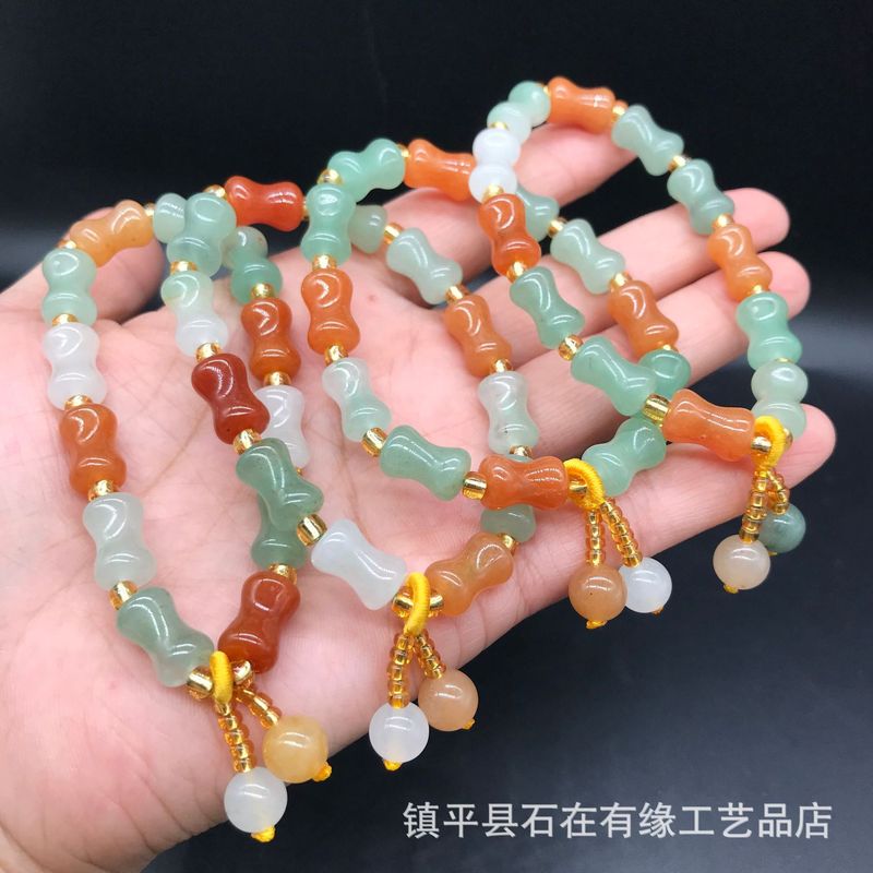 Natural Aventurine Bamboo , Go - đánh giá và giá Bracelets