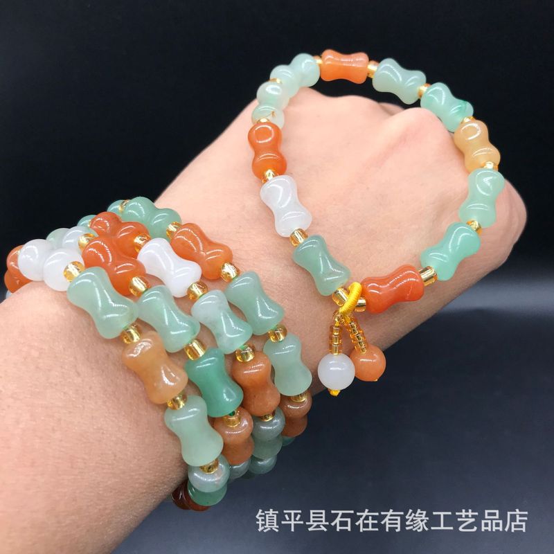 Natural Aventurine Bamboo , Go - đánh giá và giá Bracelets