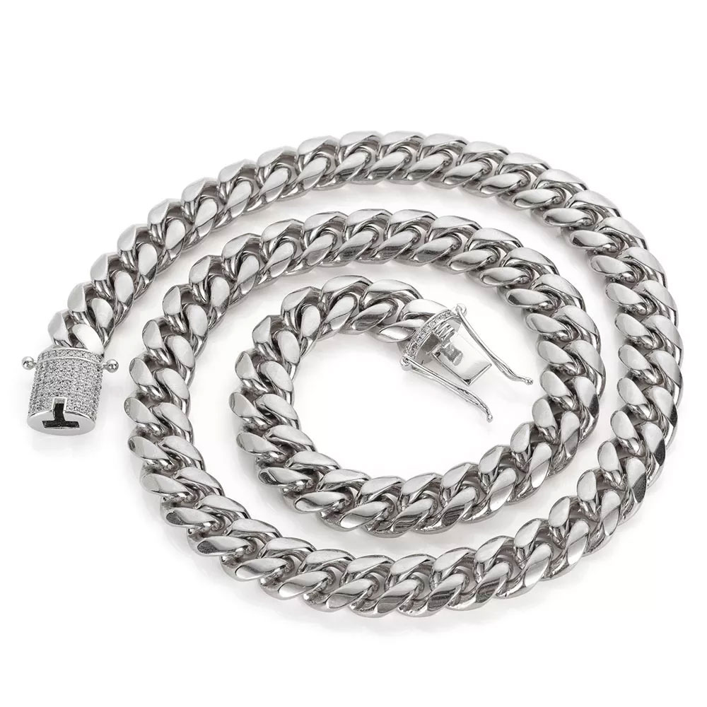 6-12Mm Hip Hop Chain Cuba Iced - đánh giá và giá Cuban Link Chain 12Mm