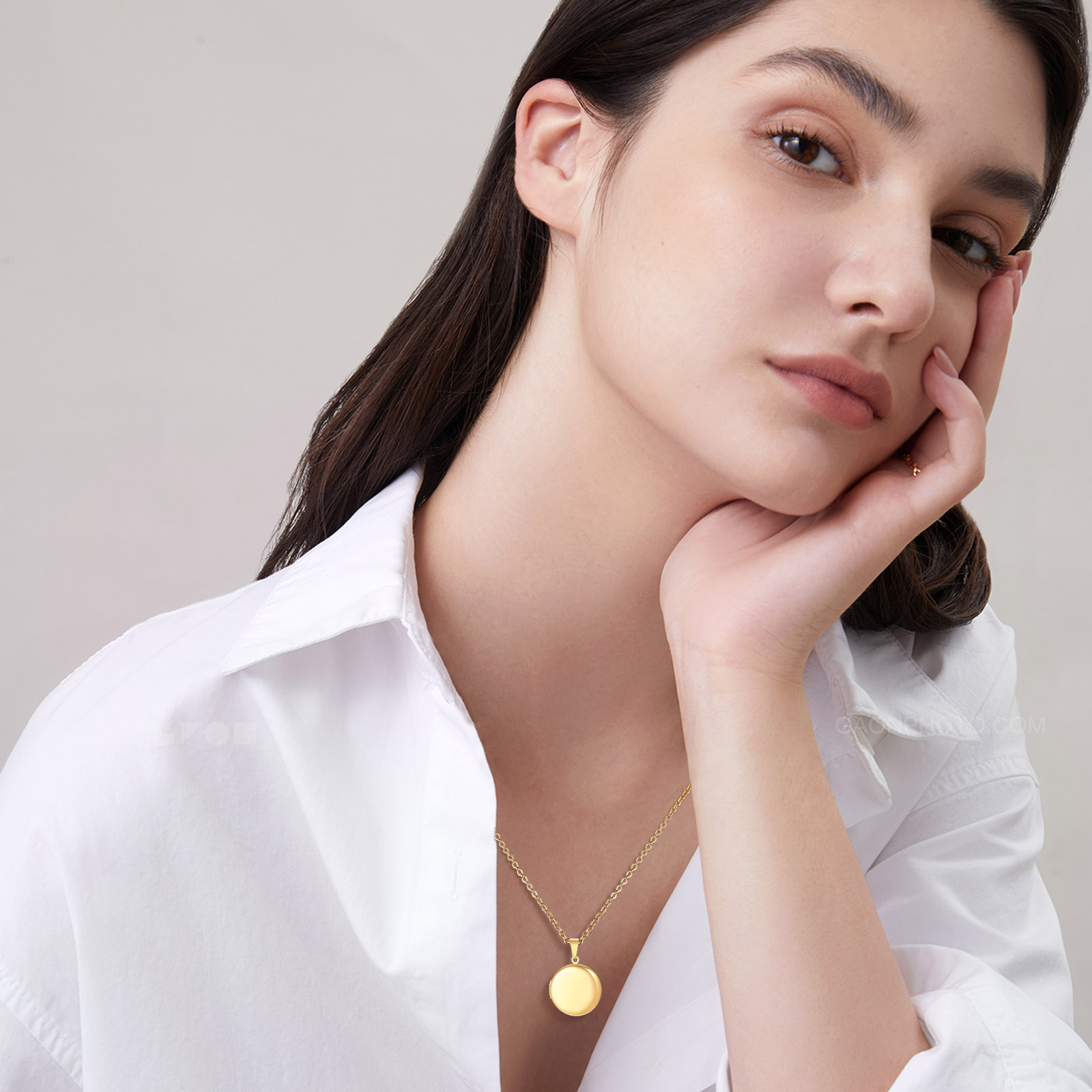 Free Engraving Initials Heart  - đánh giá và giá Heart Locket Necklace Photo