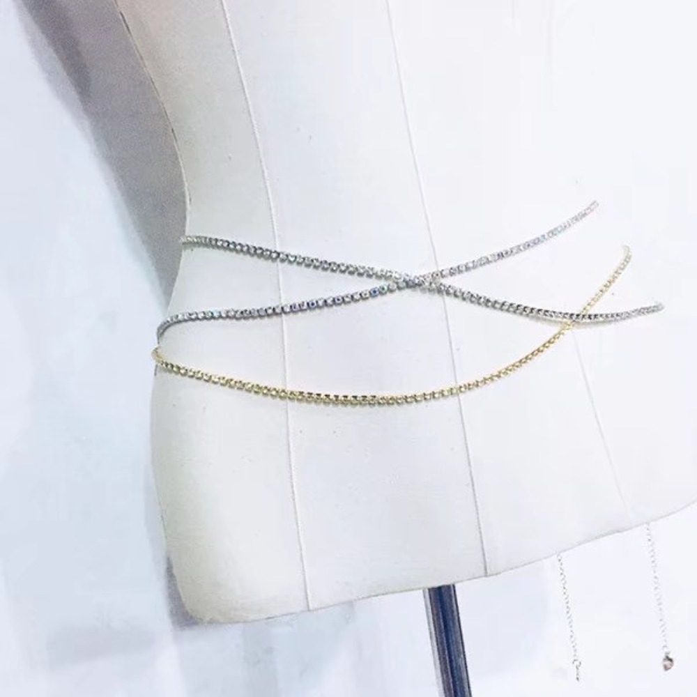 Sexy Fashion Shiny Water Drill - đánh giá và giá Body Jewelry