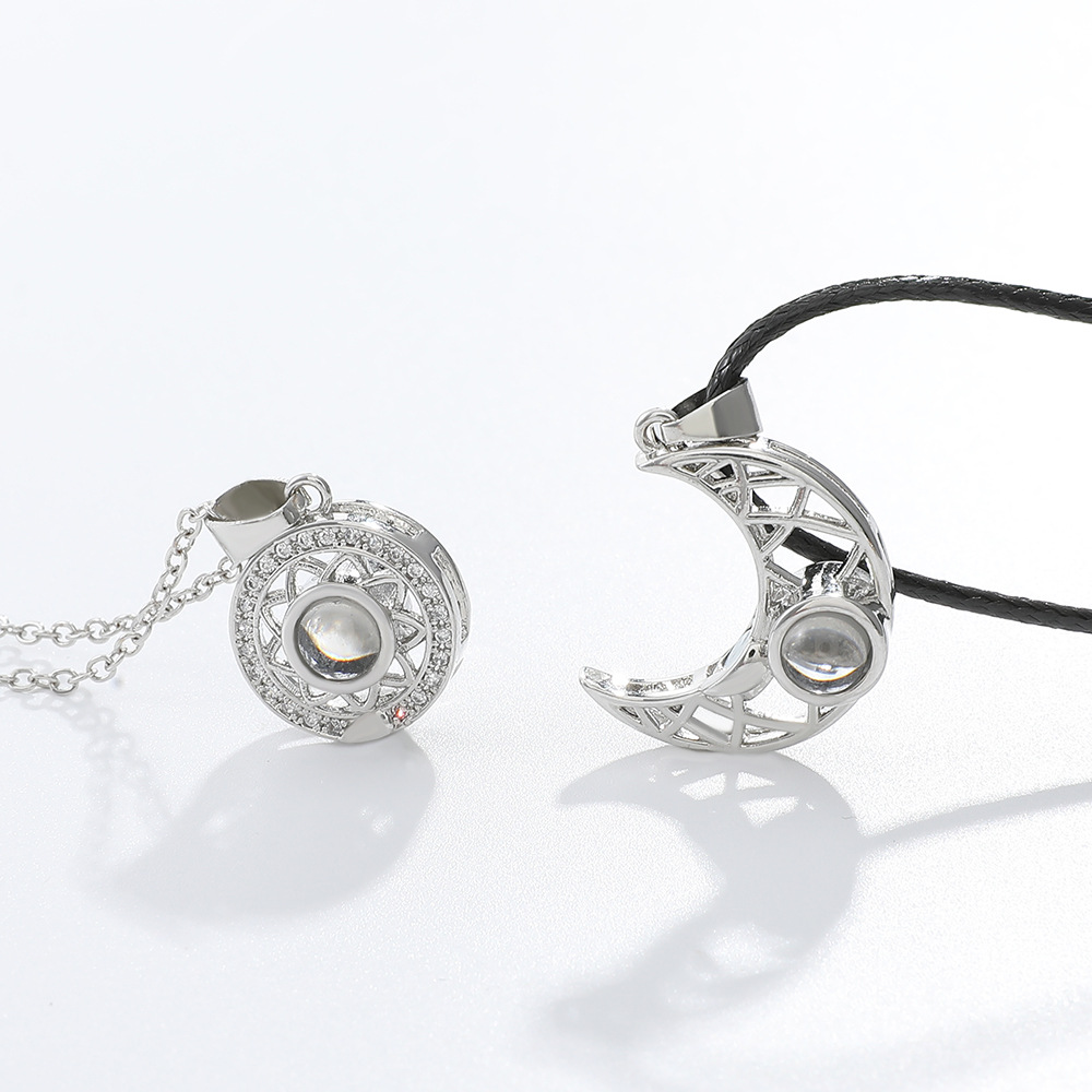 2PCS Magnetic Couple Matching  - đánh giá và giá Magnetic Couple Matching Necklaces