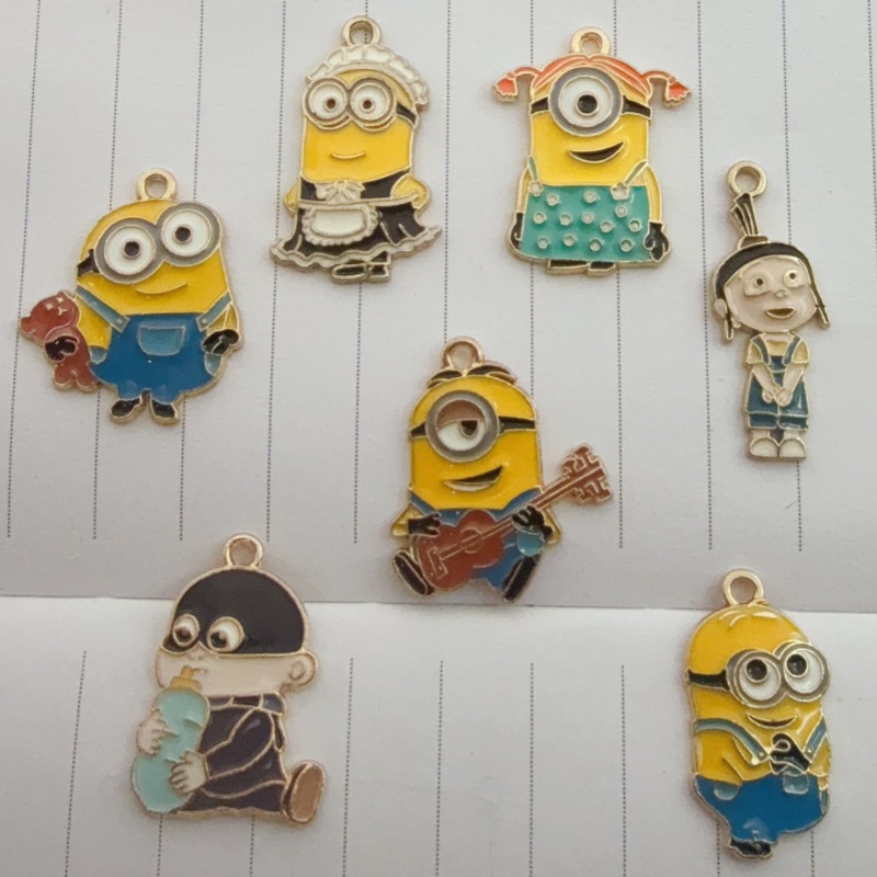 10pcs alloy drip oil cartoon p - đánh giá và giá Earrings