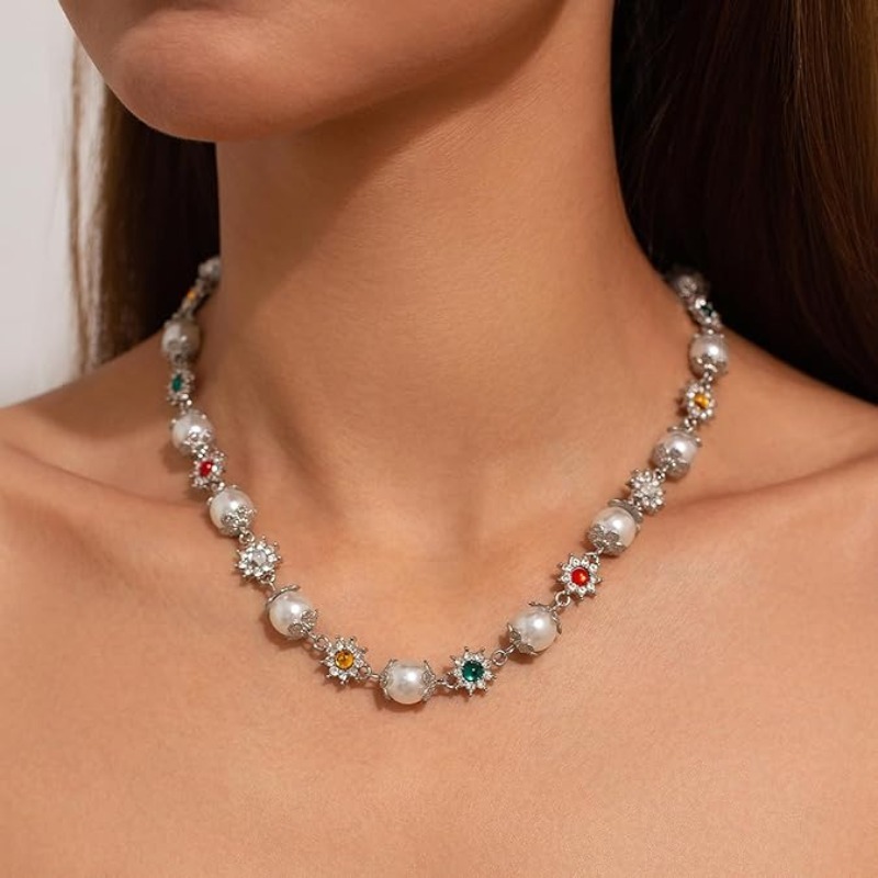 Ingemark Vintage Pearl Choker  - đánh giá và giá Pearl Choker Necklace Vintage