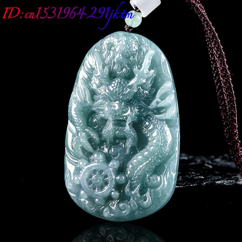 Burmese Jadeite Dragon Pendant - đánh giá và giá Necklaces