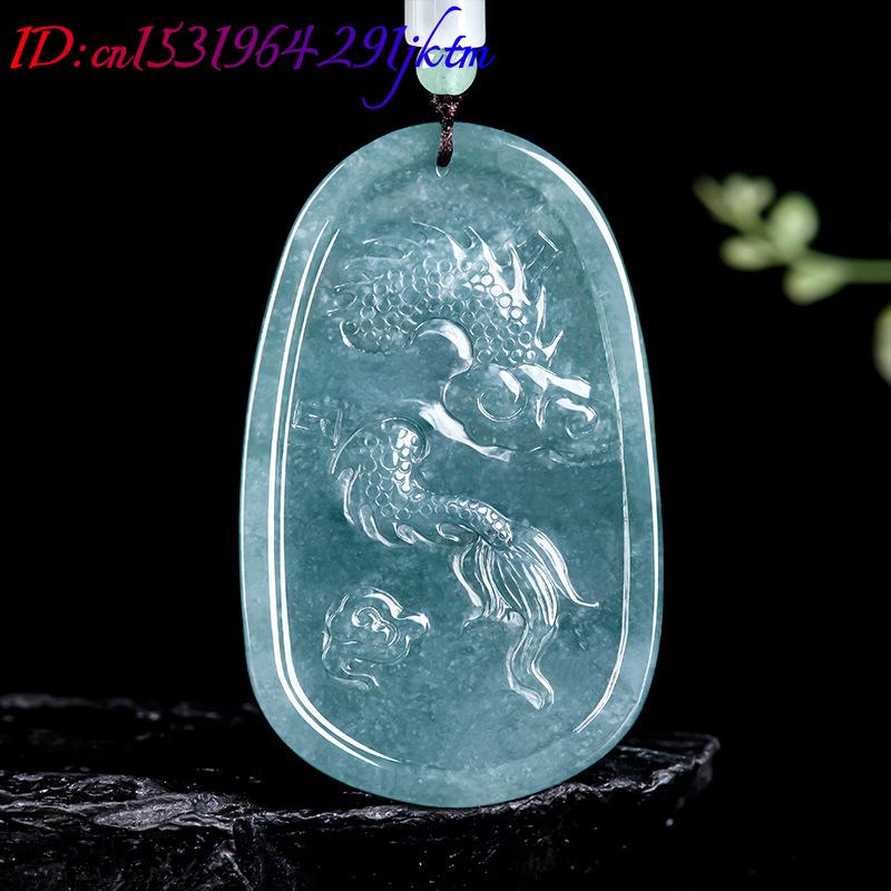 Burmese Jadeite Dragon Pendant - đánh giá và giá Necklaces