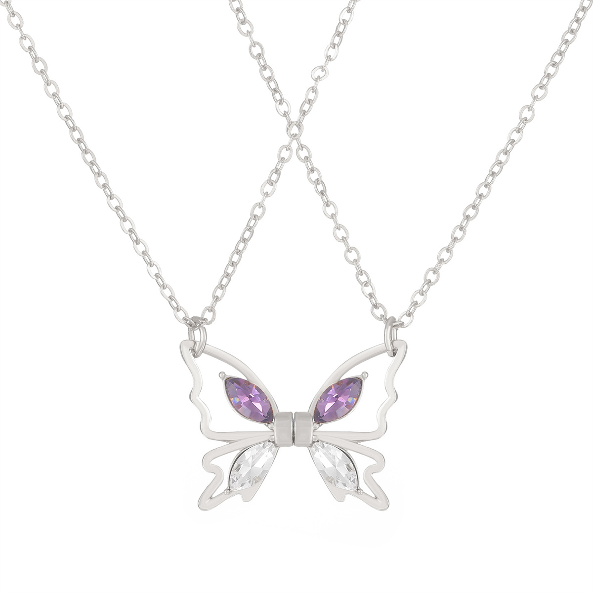 Lover BFF Magnetic Butterfly N - đánh giá và giá Magnetic Couple Matching Necklaces