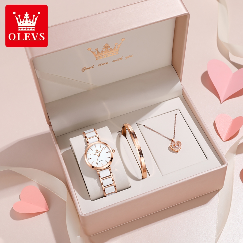 OLEVS Women Watch 5877 Luxury  - đánh giá và giá Watch Accessories