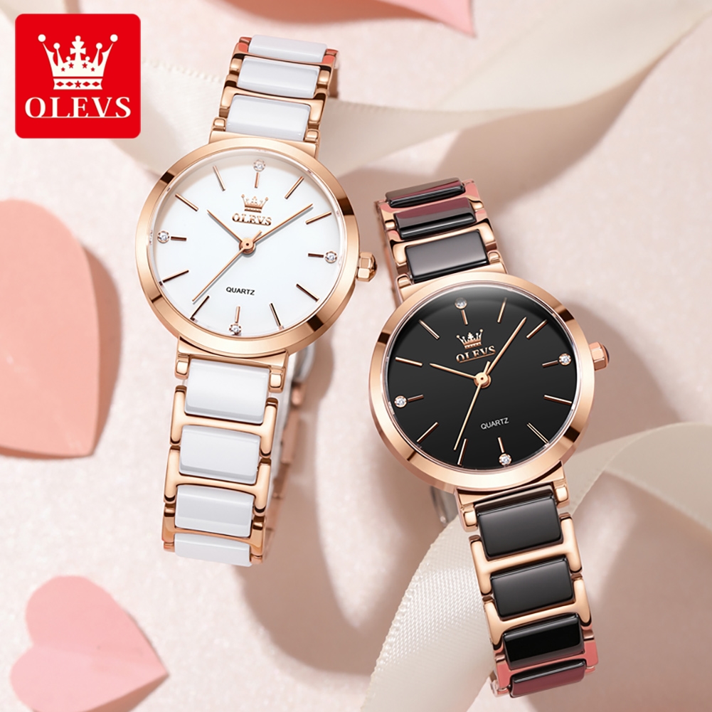 OLEVS Women Watch 5877 Luxury  - đánh giá và giá Watch Accessories