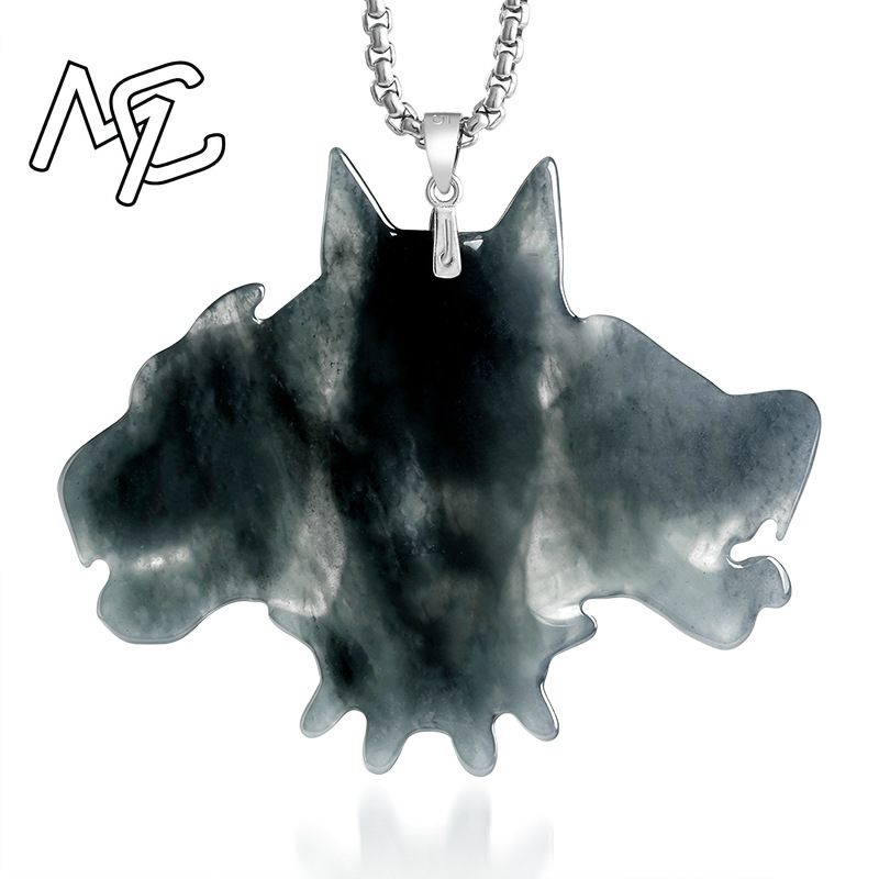 S925 Silver Natural Jade Cerbe - đánh giá và giá Necklaces