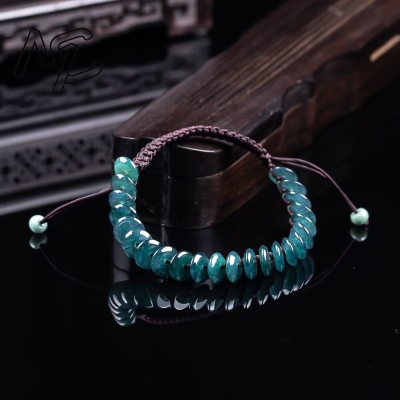 Natural Real Emerald Blue Wate - đánh giá và giá Necklaces
