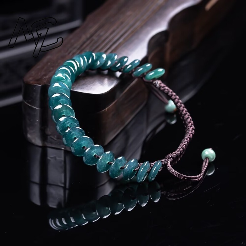 Natural Real Emerald Blue Wate - đánh giá và giá Necklaces