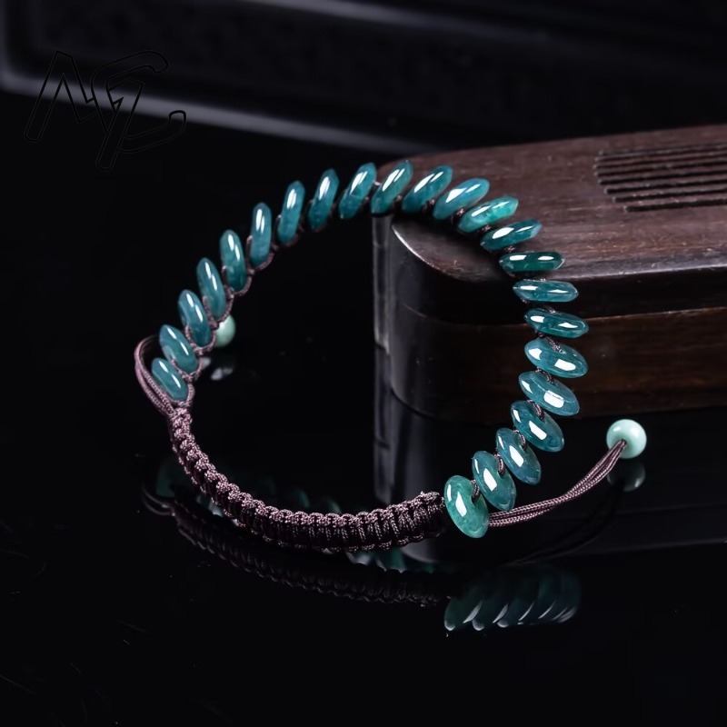 Natural Real Emerald Blue Wate - đánh giá và giá Necklaces