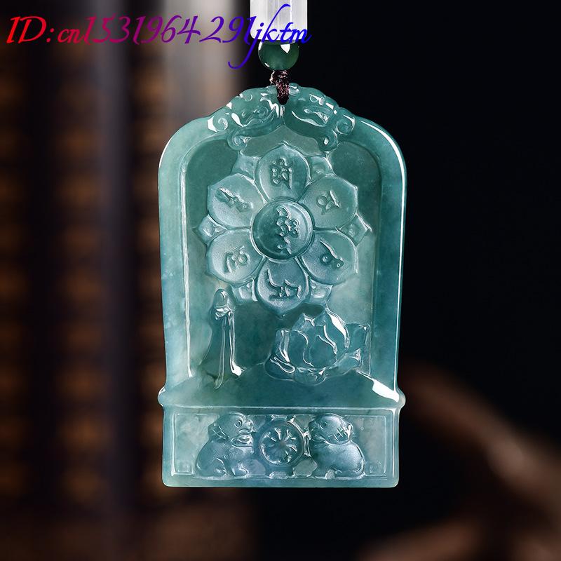 Natural Burmese Jadeite Guanyi - đánh giá và giá Necklaces