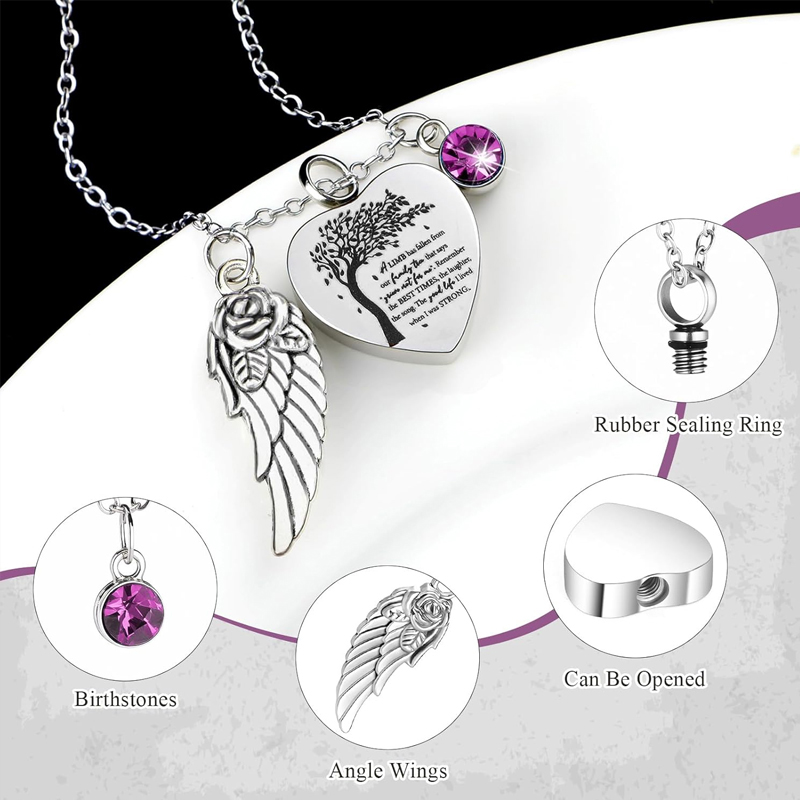 3 Styles Urn Necklace for Ashe - đánh giá và giá Heart Locket Necklace Photo