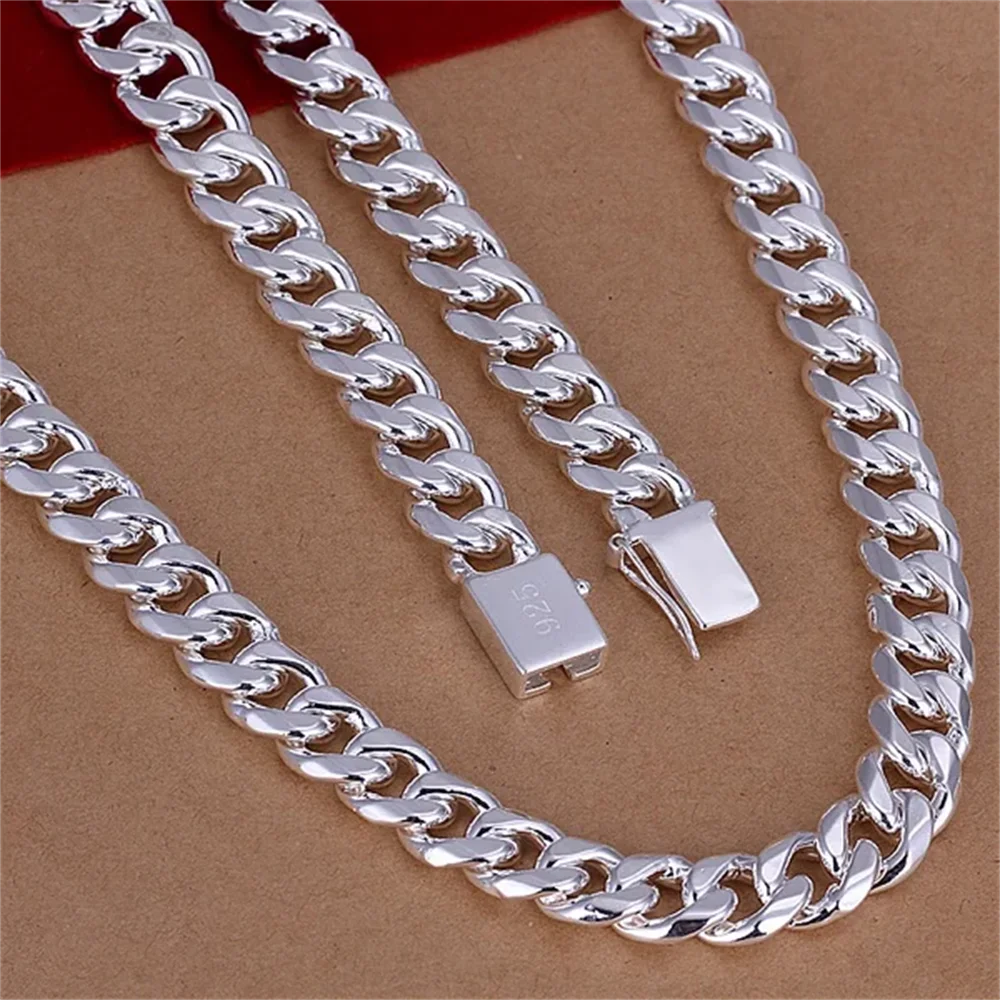 20-24inch 925 Sterling Silver  - đánh giá và giá 925 Sterling Silver Chain Necklace Men