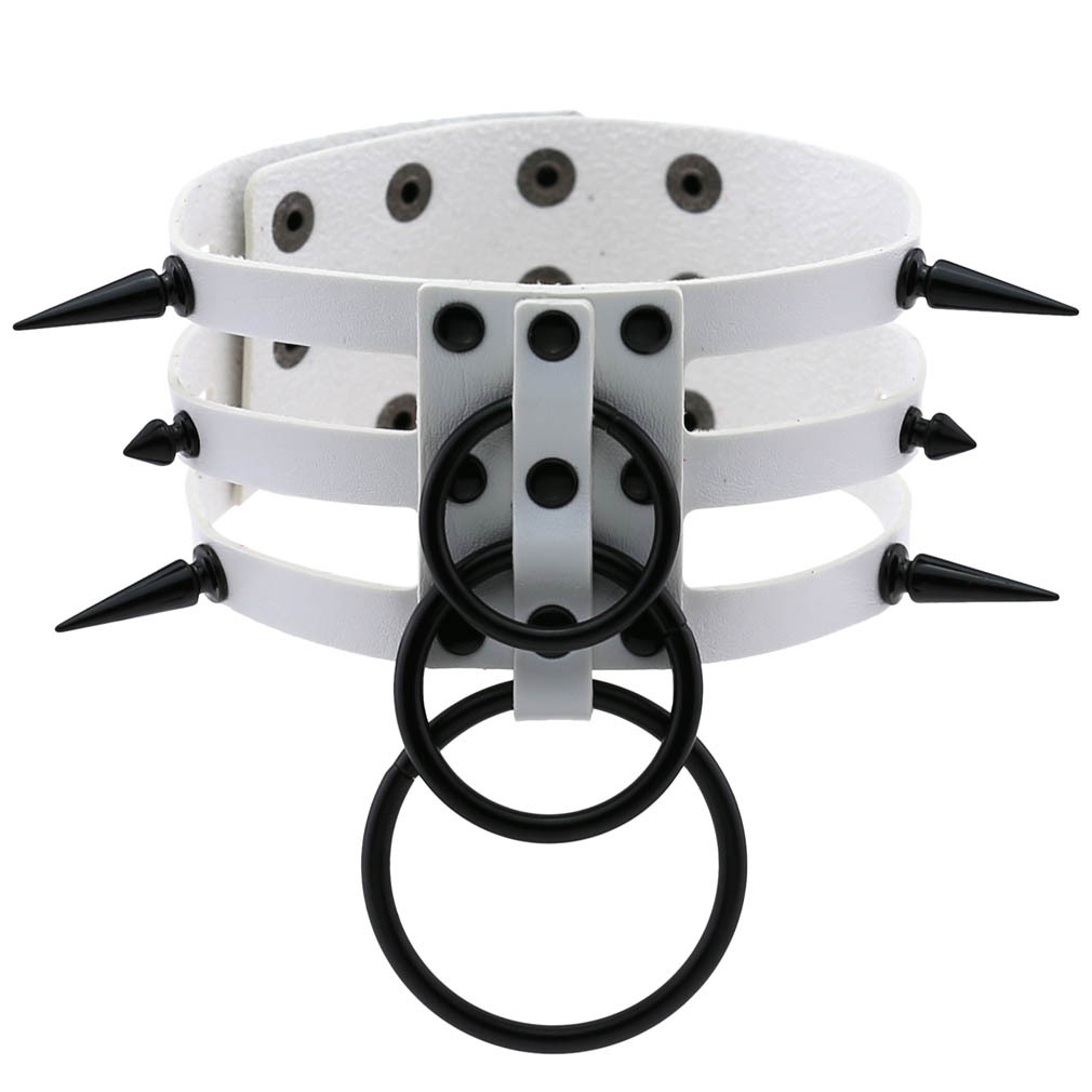 Thời Trang Nam Nữ Đen Đinh Tán - đánh giá và giá Goth Punk Spike Choker