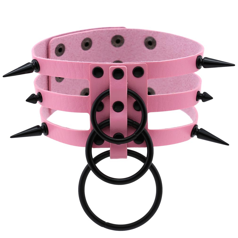 Thời Trang Nam Nữ Đen Đinh Tán - đánh giá và giá Goth Punk Spike Choker