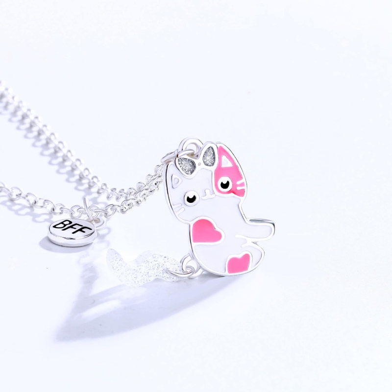 2Pcs Best Friend Pendant Gifts - đánh giá và giá Magnetic Couple Matching Necklaces