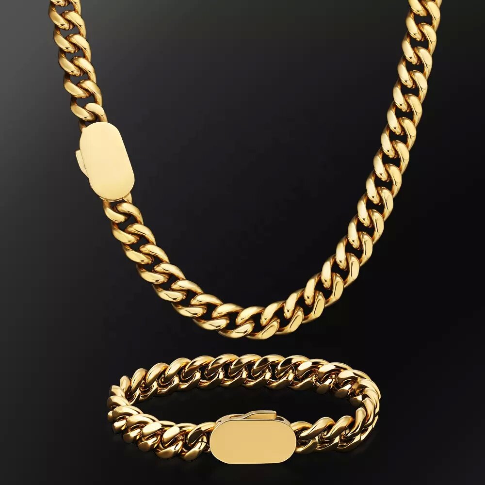 6-12mm Width New Style Stainle - đánh giá và giá Cuban Link Chain 12Mm