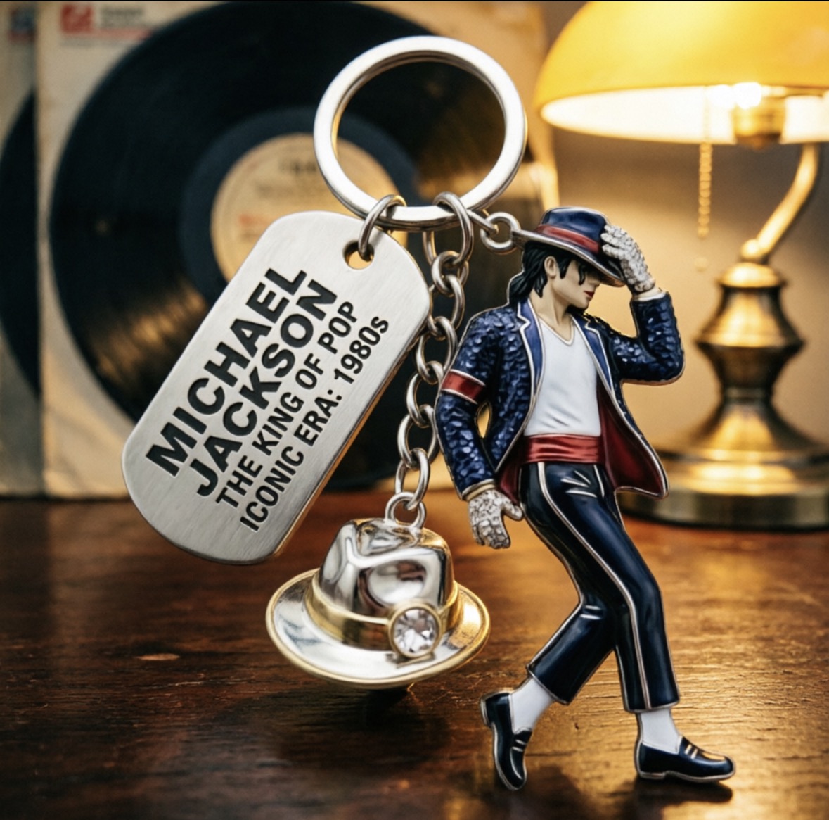 Michael Jackson Keychain, Clas - đánh giá và giá Rings
