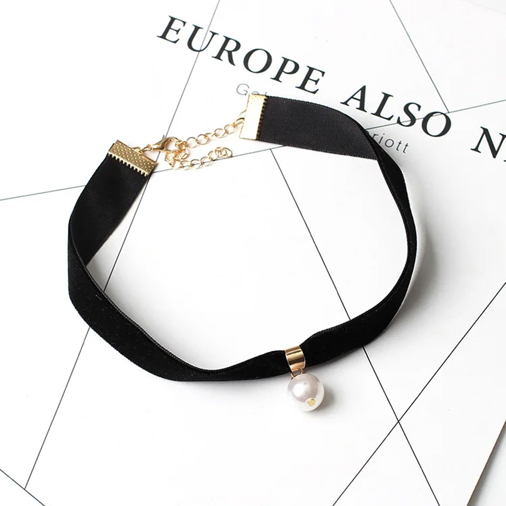 Simple Vintage Pearl Choker Sh - đánh giá và giá Pearl Choker Necklace Vintage