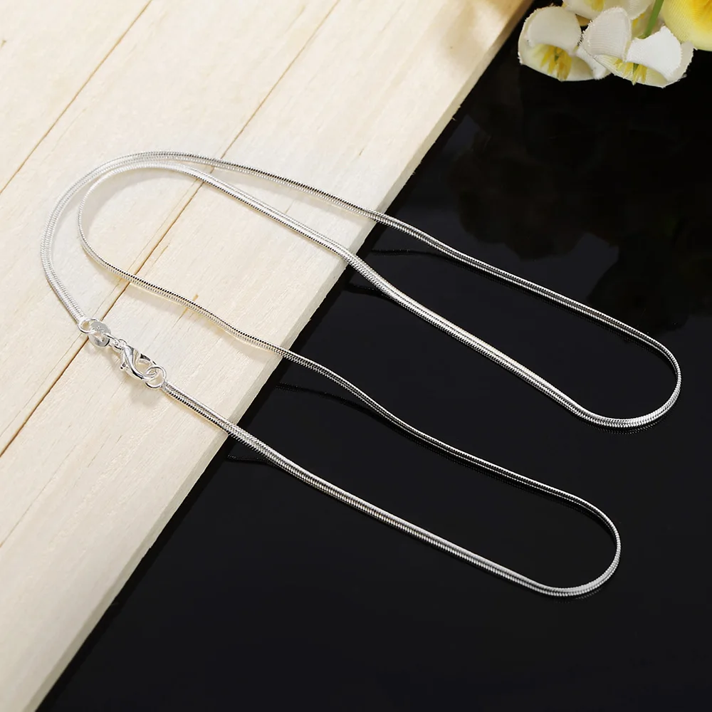 40-75cm Length 925 Sterling Si - đánh giá và giá 925 Sterling Silver Chain Necklace Men
