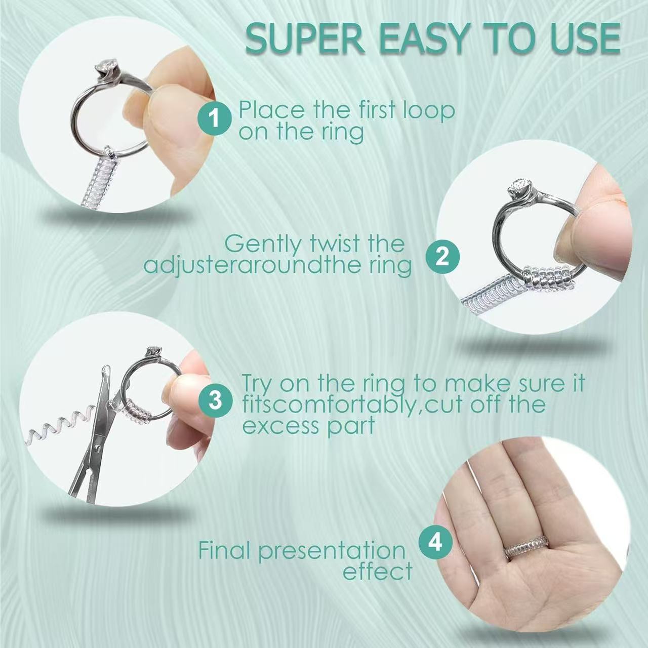 6pcs/lot Guard Tightener Reduc - đánh giá và giá Rings