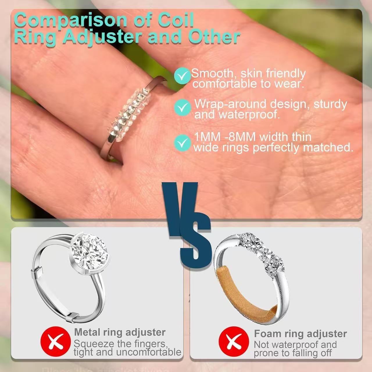 6pcs/lot Guard Tightener Reduc - đánh giá và giá Rings