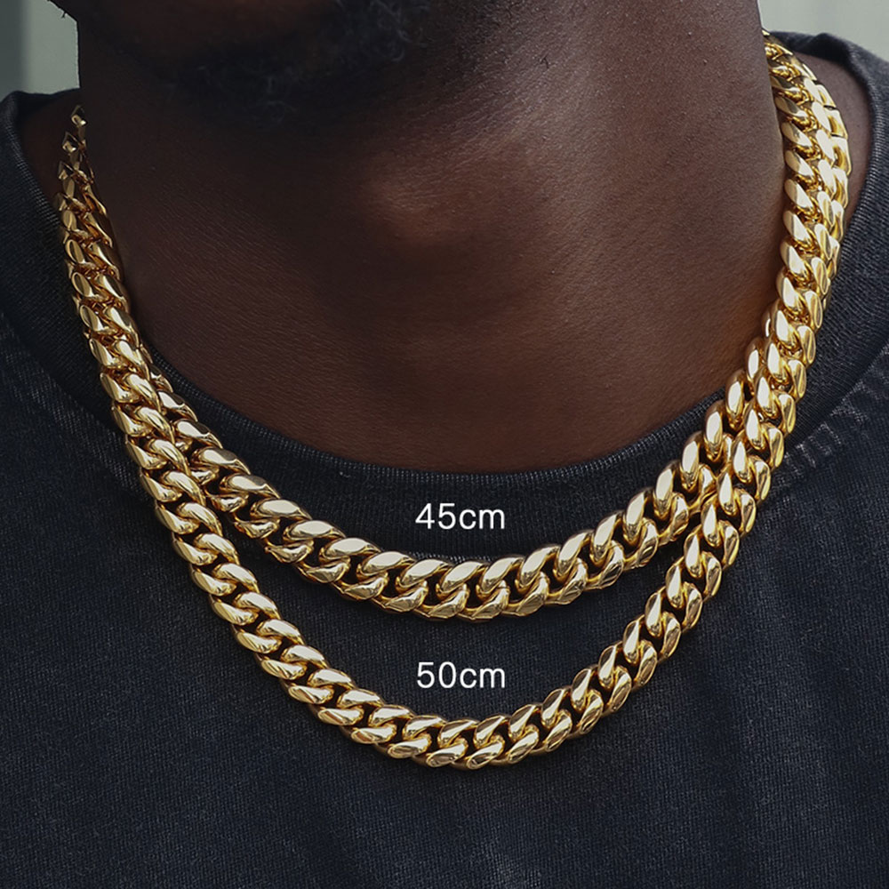 6Mm/8Mm/10Mm/12Mm Hip-Hop Cao  - đánh giá và giá Cuban Link Chain 12Mm