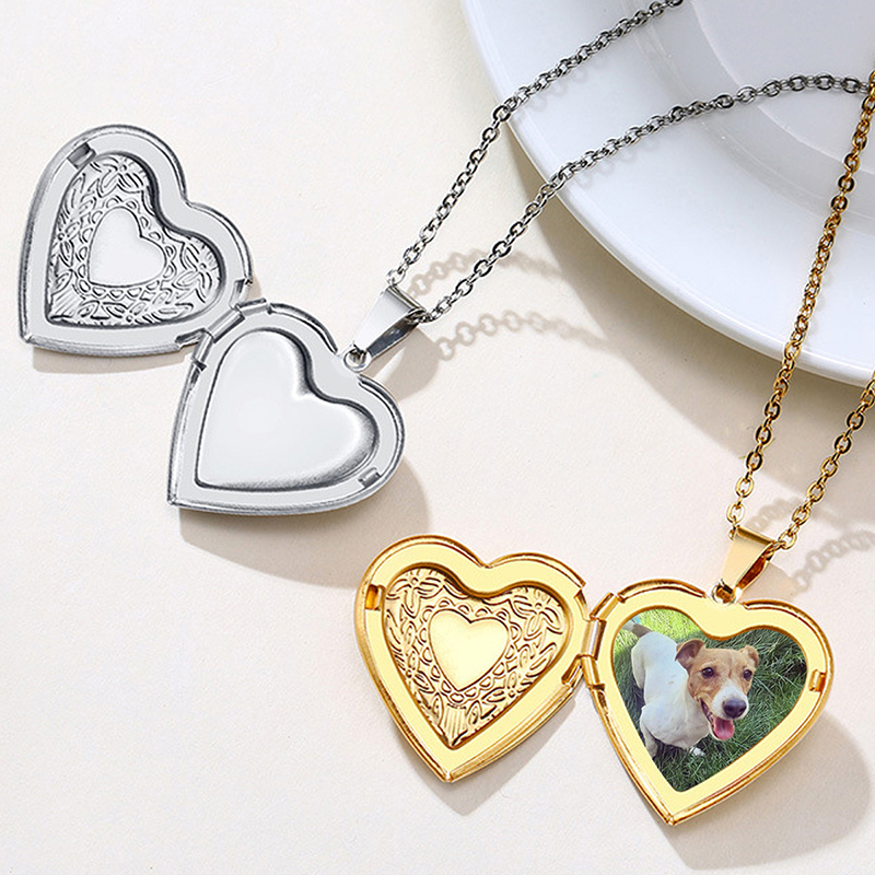 Personalized Locket Necklace C - đánh giá và giá Heart Locket Necklace Photo