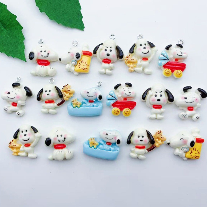 12pcs resin cartoon dog pendan - đánh giá và giá Earrings