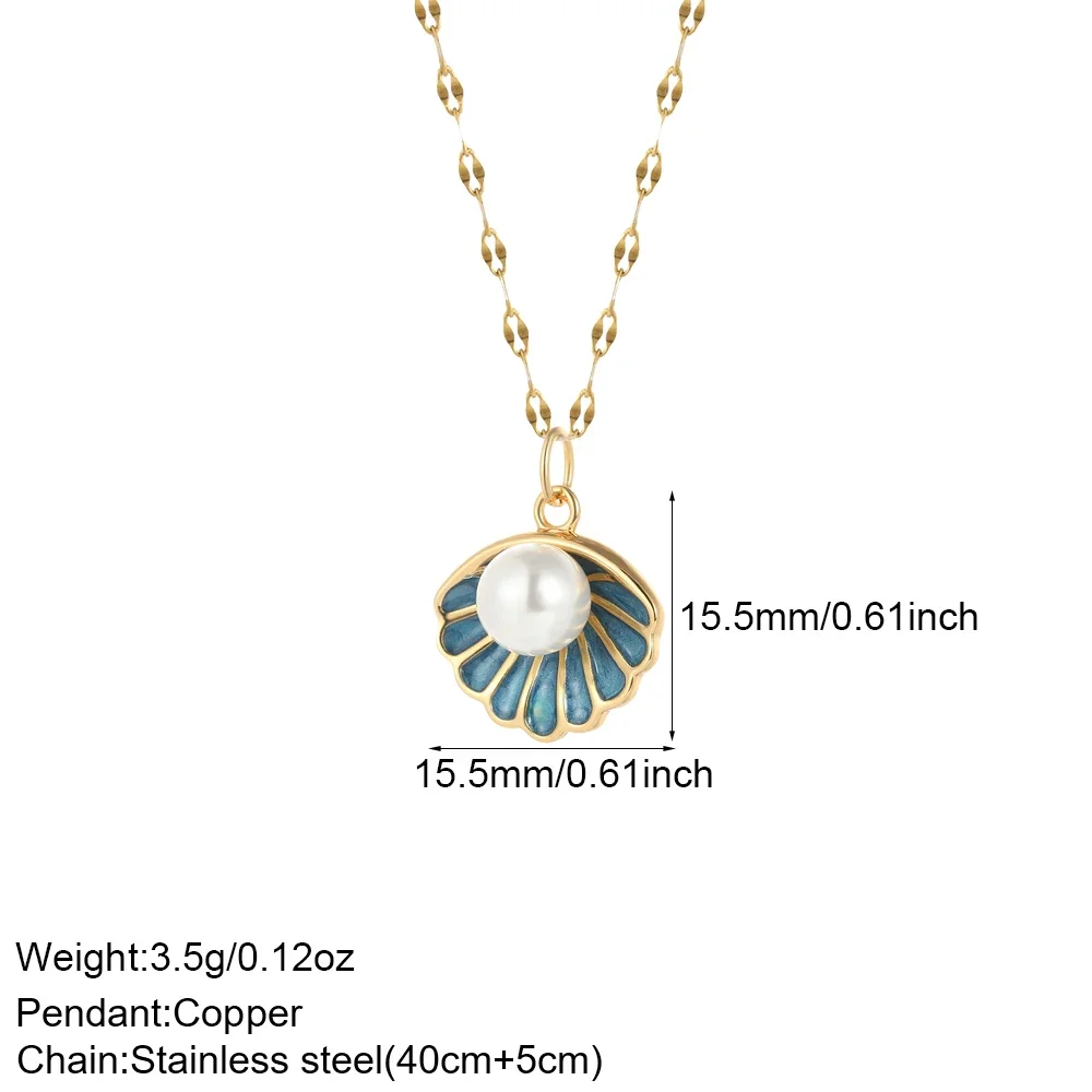 Cute Sea Star Shell Diy Neckla - đánh giá và giá Cross Pendant Necklace Gold
