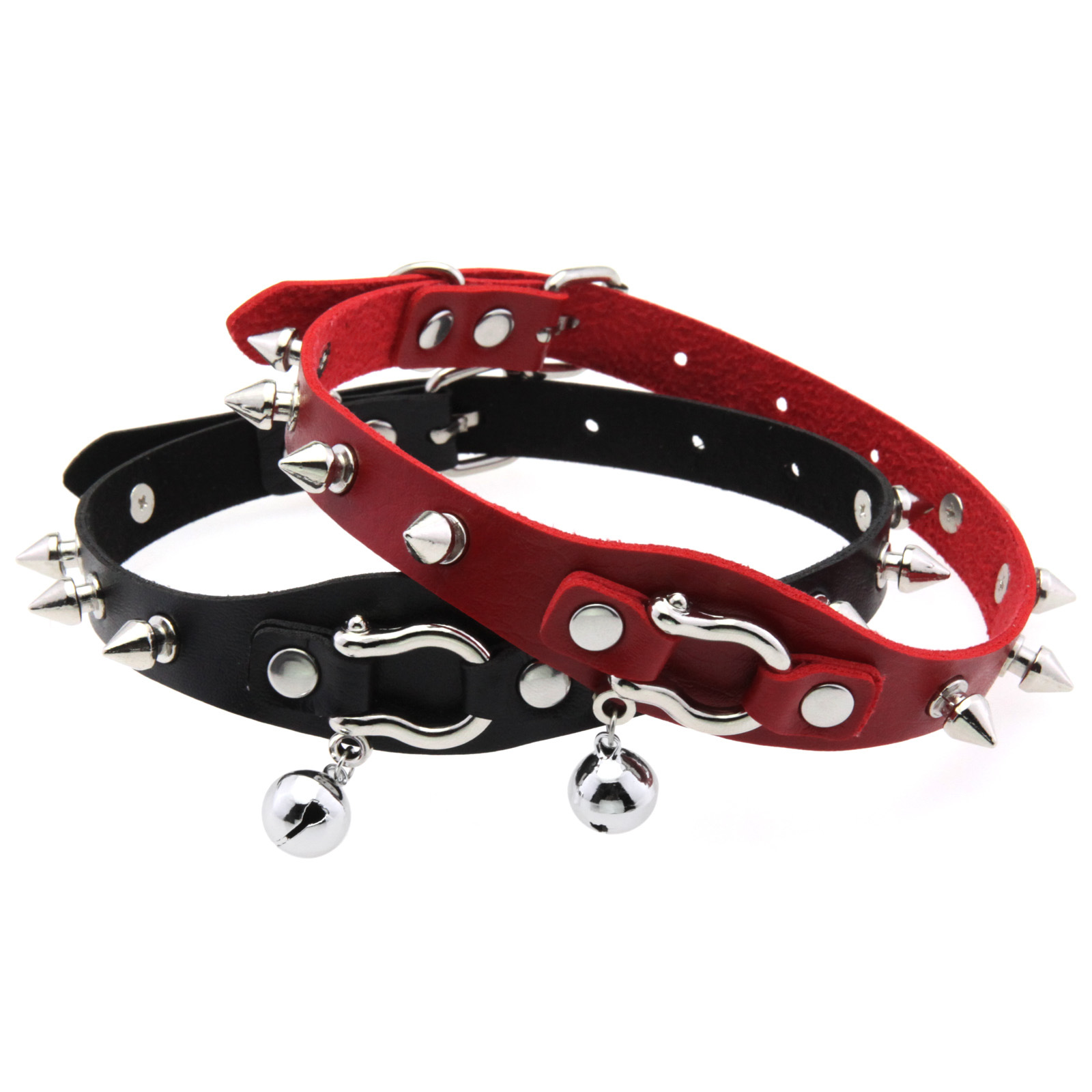 Black Spike Choker Necklace Ri - đánh giá và giá Goth Punk Spike Choker