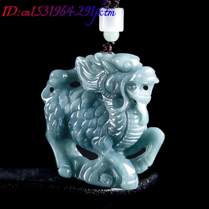 Burmese Jadeite Kylin Pendant  - đánh giá và giá Necklaces
