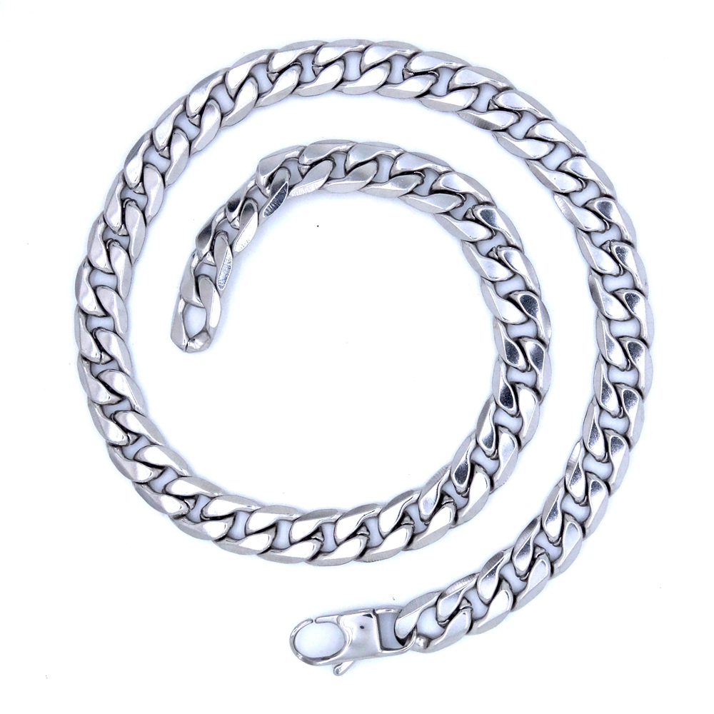 12 mét 18 ''-36 '' inch Chiều  - đánh giá và giá Cuban Link Chain 12Mm