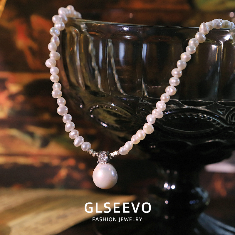 New Fashion Freshwater Pearl Z - đánh giá và giá Pearl Choker Necklace Vintage