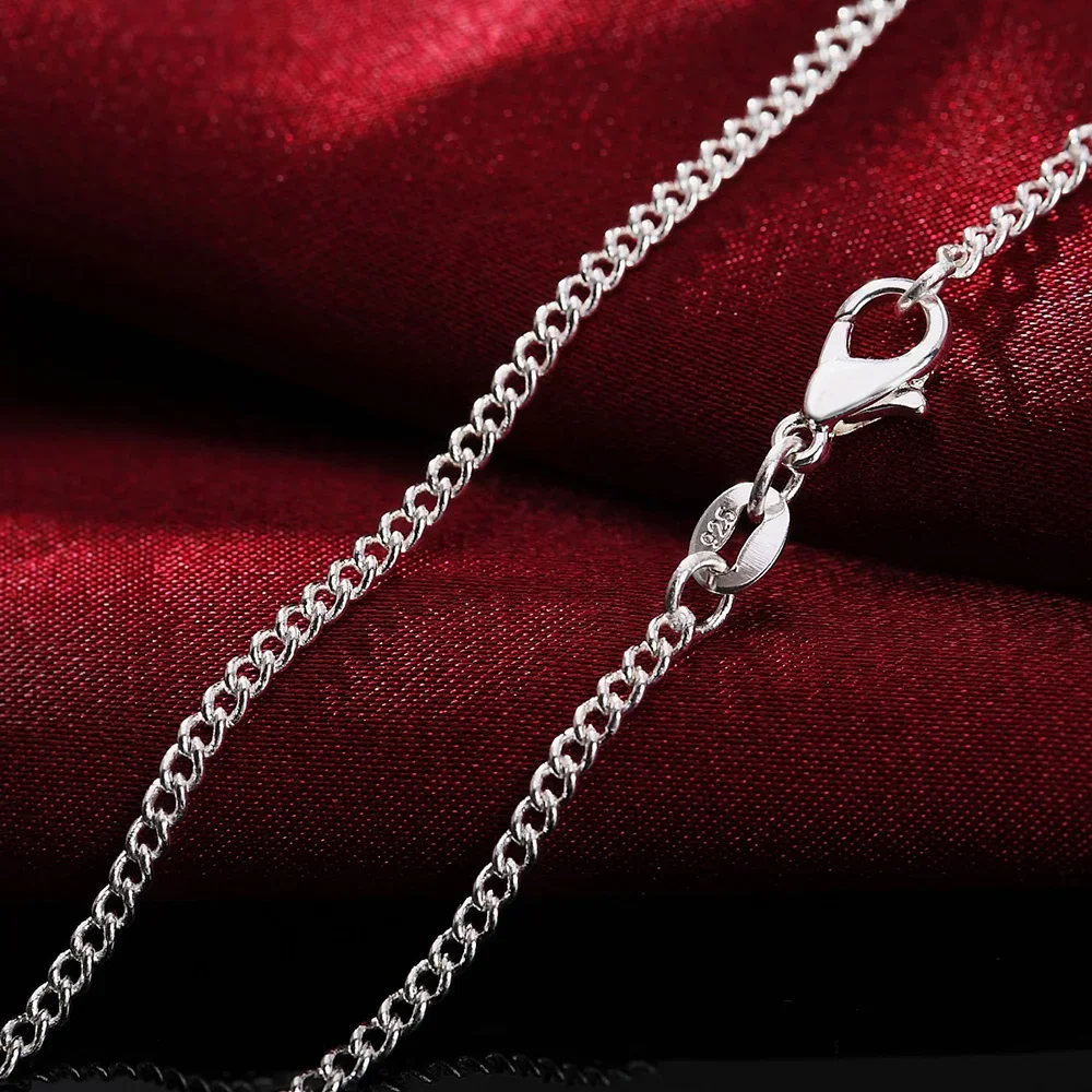40-75cm 925 Sterling Silver Cl - đánh giá và giá 925 Sterling Silver Chain Necklace Men