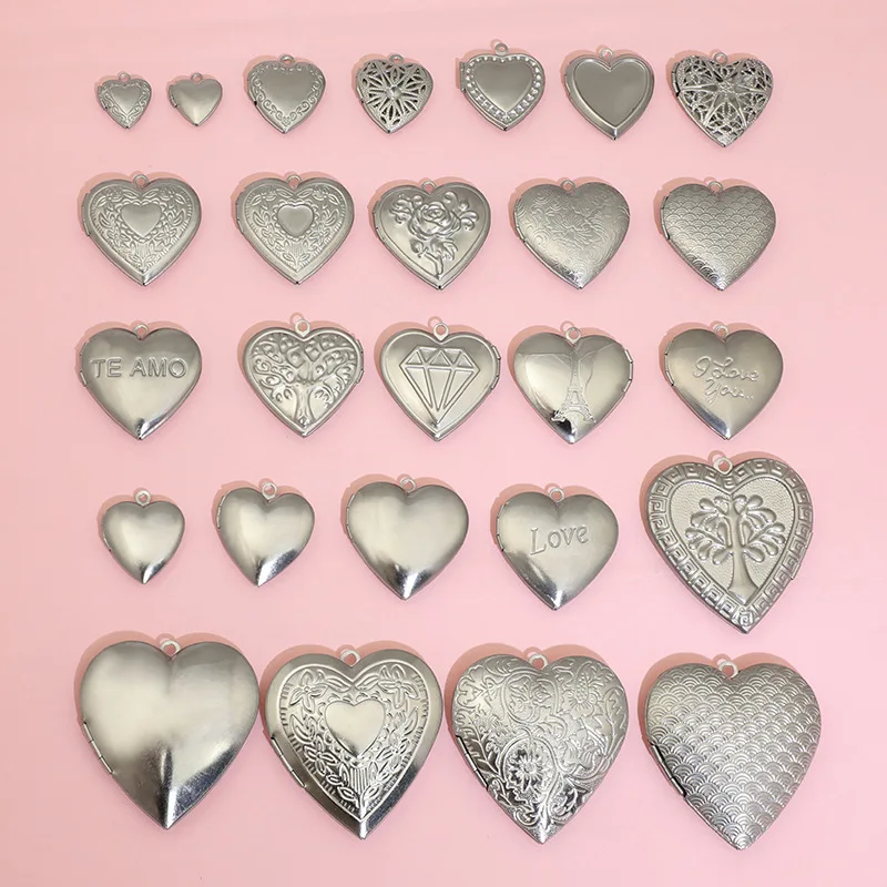 BoYuTe (20 Pieces/Lot) 316 Sta - đánh giá và giá Heart Locket Necklace Photo