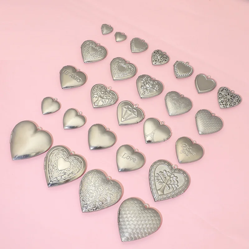 BoYuTe (20 Pieces/Lot) 316 Sta - đánh giá và giá Heart Locket Necklace Photo