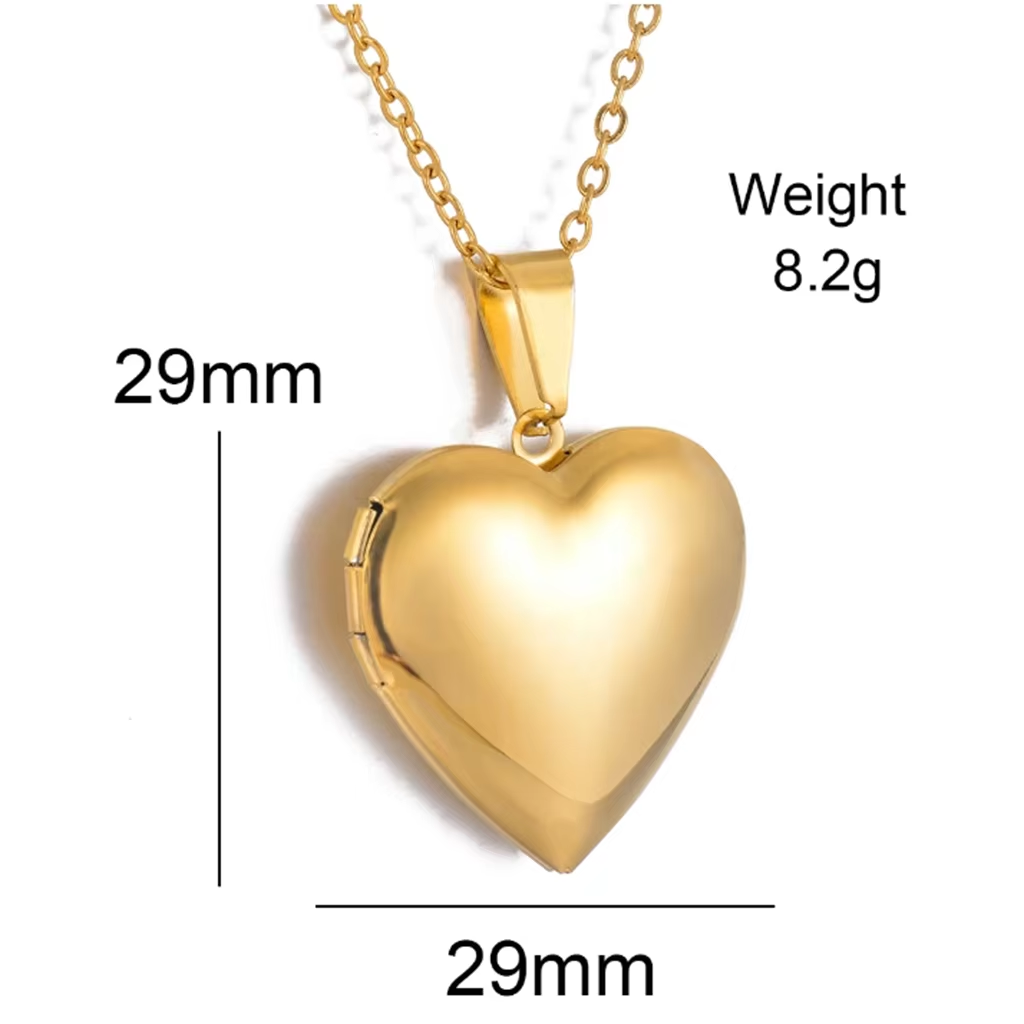 Custom Personalized Heart Birt - đánh giá và giá Heart Locket Necklace Photo