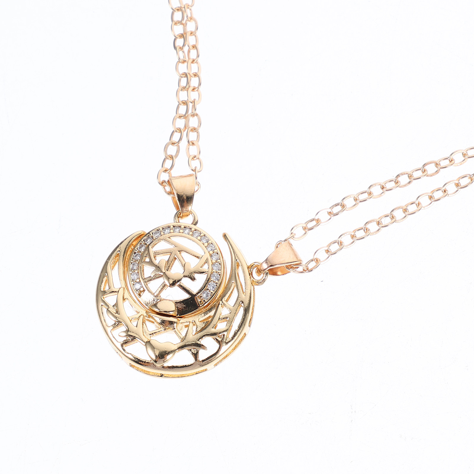 1Pair Sun and Moon Necklace Se - đánh giá và giá Magnetic Couple Matching Necklaces